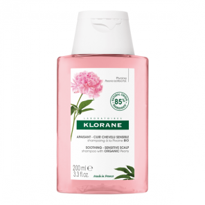 Klorane shampoing à la pivoine bio apaisant 200ml