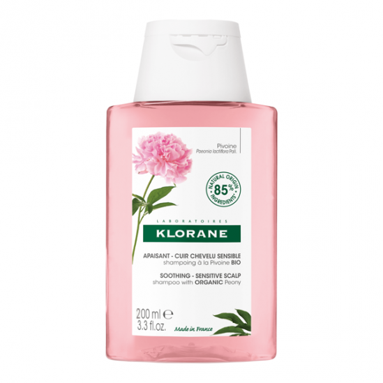Klorane shampoing à la pivoine bio apaisant 200ml Klorane shampoing à la pivoine bio apaisant 200ml