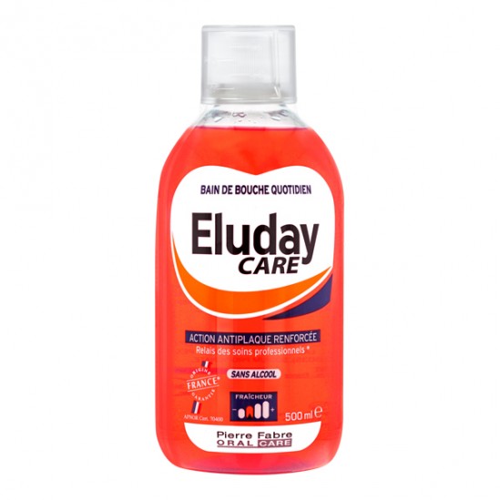 Pierre fabre Eluday care bain de bouche quotidien 500ml Pierre fabre Eluday care bain de bouche quotidien 500ml