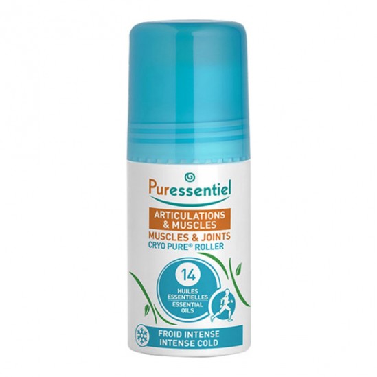 Puressentiel cryo pure rollet articulations & muscles huiles éssentielles 75ml Puressentiel cryo pure rollet articulations & muscles huiles éssentielles 75ml