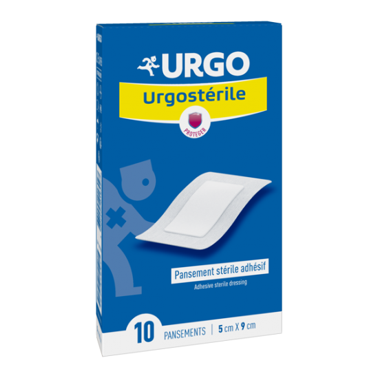 Urgo urgostérile 5cm x 9cm 10 pansements Urgo urgostérile 5cm x 9cm 10 pansements