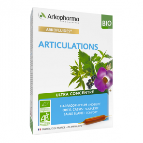 Arkopharma arkofluides articulations bio 20 ampoules
