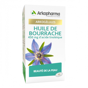 Arkopharma arkogélules bio huile de bourrache 60 capsules
