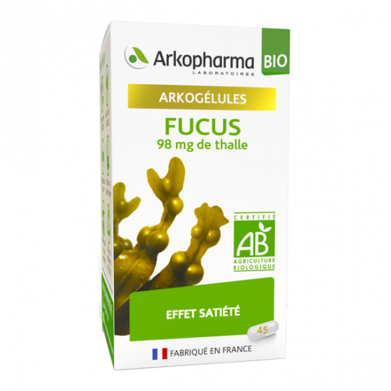 Arkopharma arkogélules bio fucus 45 gélules Arkopharma arkogélules bio fucus 45 gélules
