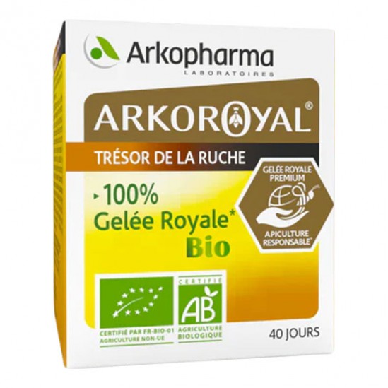 ARKOROYAL GELEE ROYALE BIO 40G ARKOROYAL GELEE ROYALE BIO 40G