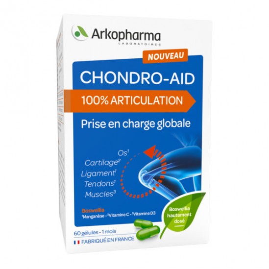 Arkopharma chondro-aid 100% articulation 60 gélules Arkopharma chondro-aid 100% articulation 60 gélules