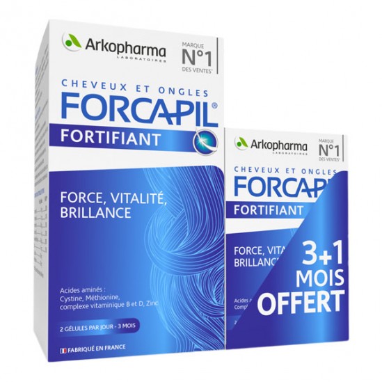 Arkopharma Forcapil complément alimentaire 180 + 60 gélules Arkopharma Forcapil complément alimentaire 180 + 60 gélules