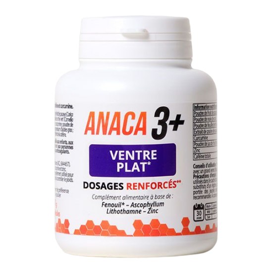Anaca3+ ventre plat 120 gélules Anaca3+ ventre plat 120 gélules