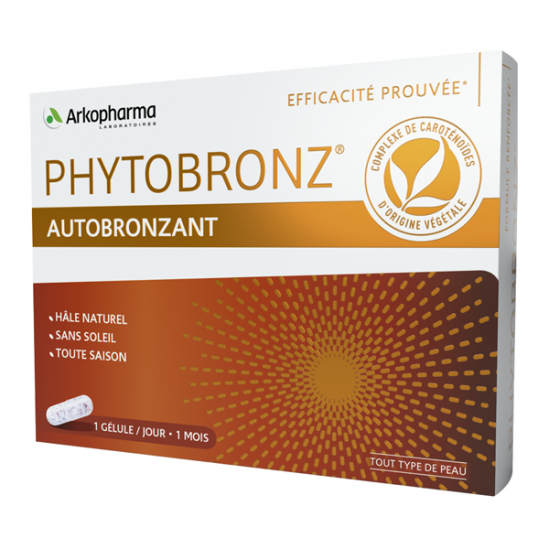Arkopharma Phytobronz Autobronzant 30 Gélules Arkopharma Phytobronz Autobronzant 30 Gélules