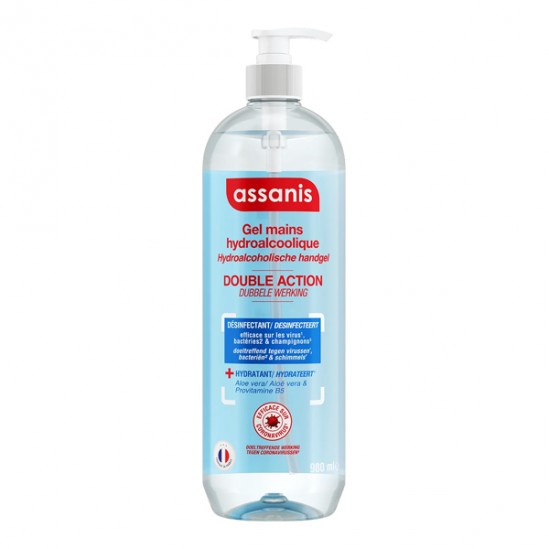 Assanis gel hydroalcoolique 980ml Assanis gel hydroalcoolique 980ml