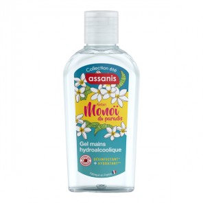 Assanis gel mains hydroalcoolique monoï paradis 80ml