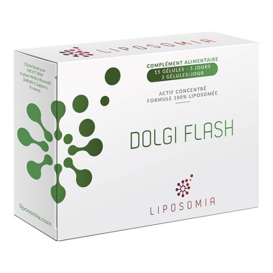 Prescription nature dolgi flash liposomia 15 gélules Prescription nature dolgi flash liposomia 15 gélules