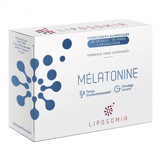 Prescription nature mélatonine liposomia 30 gélules Prescription nature mélatonine liposomia 30 gélules