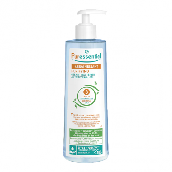 Puressentiel assainissant gel antibactérien 500ml Puressentiel assainissant gel antibactérien 500ml