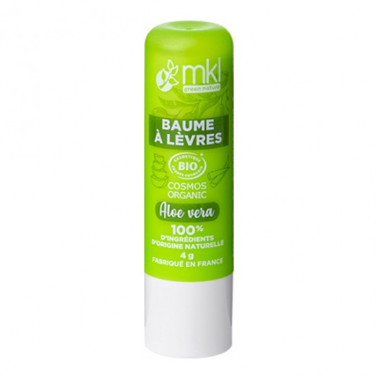 Mkl green nature baume à lèvres bio aloe vera 4g Mkl green nature baume à lèvres bio aloe vera 4g