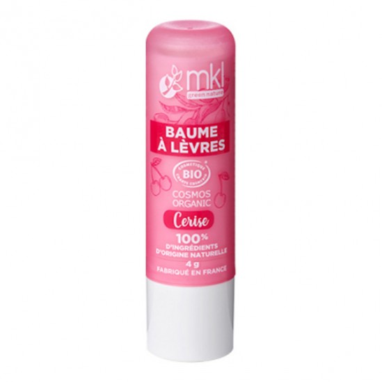 Mkl green nature baume à lèvres bio cerise 4g Mkl green nature baume à lèvres bio cerise 4g