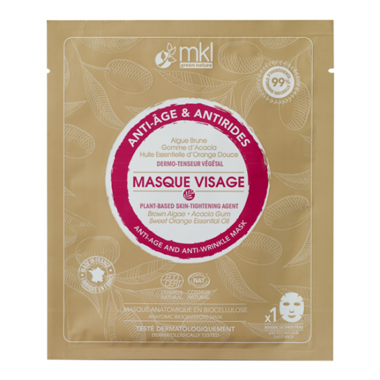 Mkl green nature masque visage anti-âge & antirides Mkl green nature masque visage anti-âge & antirides