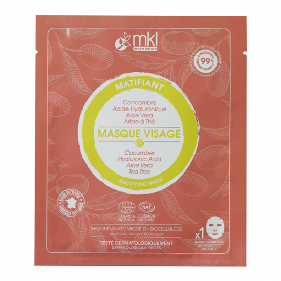 Mkl green nature masque visage apaisant après soleil Mkl green nature masque visage apaisant après soleil