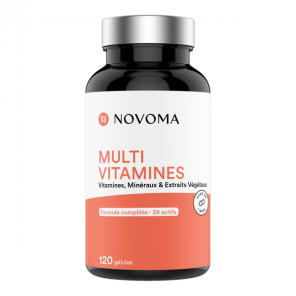 Novoma multivitamines 120 gélules