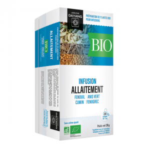 Dayang Infusion allaitement bio  20 infusettes