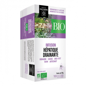 Dayang Infusion hépatique drainante bio 20 infusettes