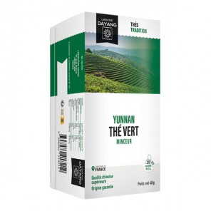 Dayang Thé vert liliang 20 infusettes