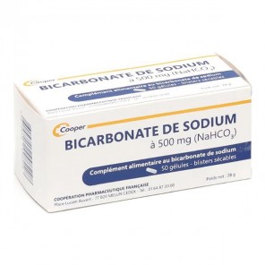 Cooper Bicarbonate de Sodium 500mg 50 gélules