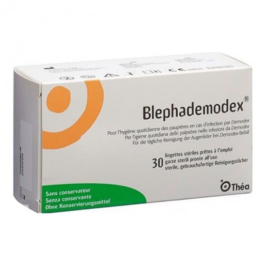 Théa Blephademodex boîte de 30 lingettes Théa Blephademodex boîte de 30 lingettes