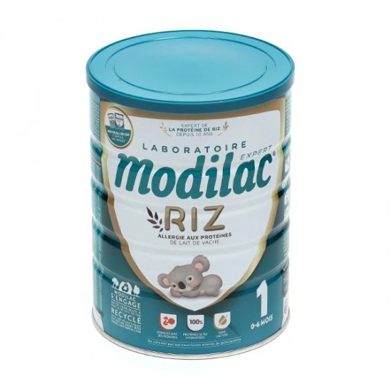 Modilac Expert Riz 1 de 0 à 6 mois 800gr Modilac Expert Riz 1 de 0 à 6 mois 800gr