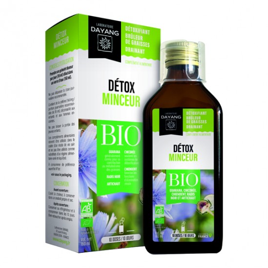 Dayang Détox minceur bio 180ml Dayang Détox minceur bio 180ml