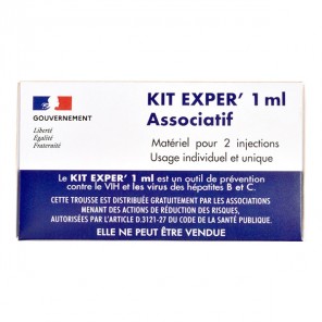 Edec Kit Exper' 1ml associatif 2 injections