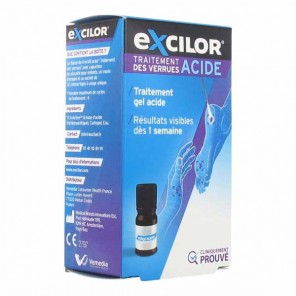 Excilor Traitement des Verrues 2 en 1 - 4ml