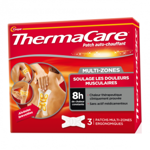 ThermaCare parche autocalentable 8h Multi-Zonas 3 parches