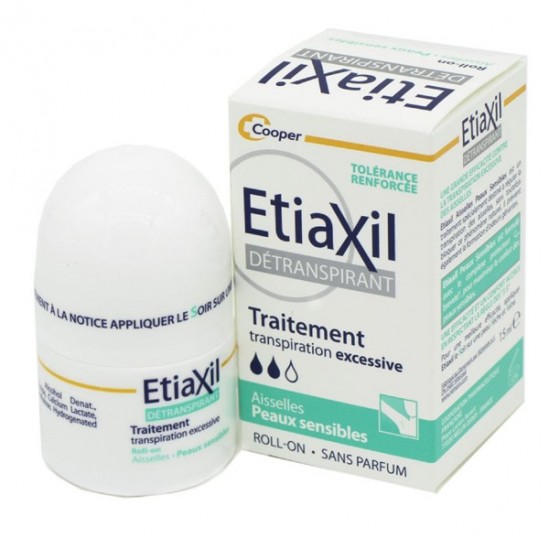 Cooper etiaxil détranspirant roll-on peaux sensibles 15ml Cooper etiaxil détranspirant roll-on peaux sensibles 15ml