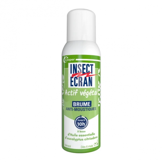 Insect Ecran Actif végétal Brume anti-moustiques 100ml Insect Ecran Actif végétal Brume anti-moustiques 100ml