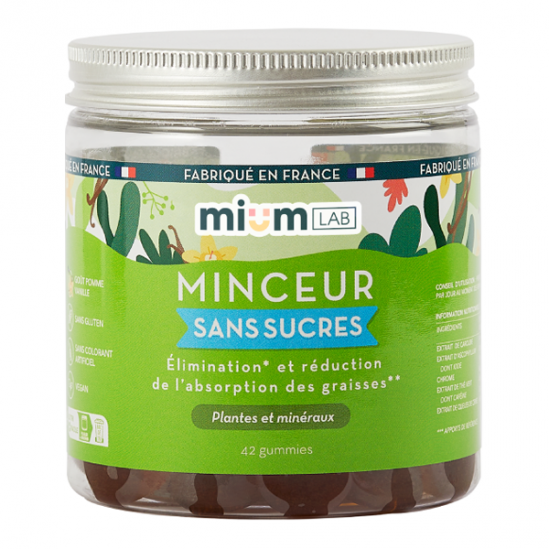 Miumlab Minceur sans sucres 42 gummies Miumlab Minceur sans sucres 42 gummies