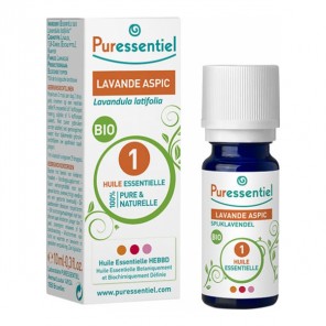 Puressentiel Aceite esencial orgánico de Lavanda Aspic 10ml