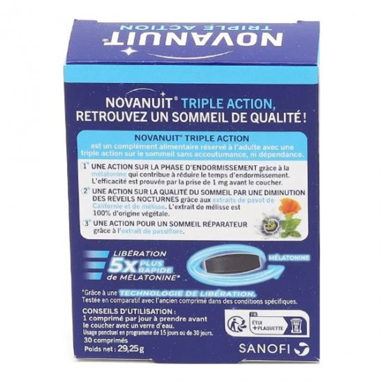 Novanuit Triple Acción 30... Novanuit Triple Acción 30...