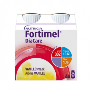 Nutricia Fortimel Diacare vanille 4 x 200ml