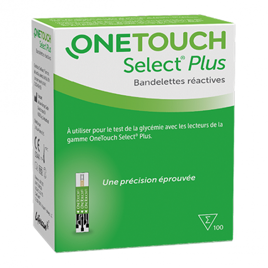 One Touch Select plus 10 bandelettes réactives One Touch Select plus 10 bandelettes réactives