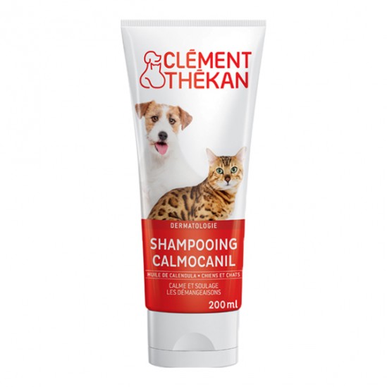 Clément Thékan Calmonil shampooing calmant chien et chat 200ml