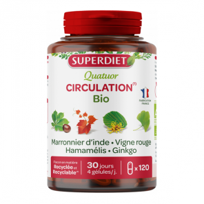Superdiet Quatuor Circulation 120 gélules