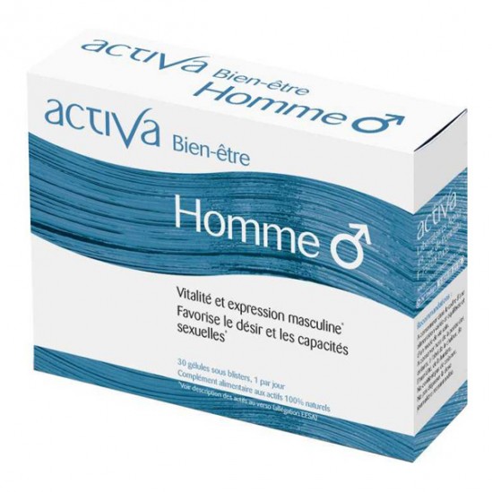 Activa bien-être homme 30 gélules Activa bien-être homme 30 gélules