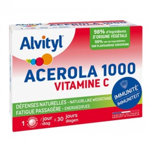 Alvityl Acérola 1000 Vitamine C 30 comprimés
