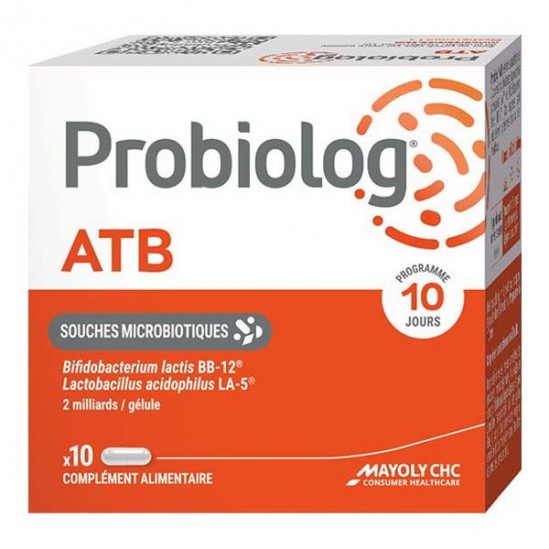 Probiolog ATB 10 gélules Probiolog ATB 10 gélules