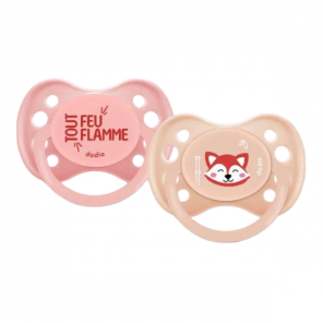 Dodie duo sucettes anatomiques Reforest'action Loutre 0-6 mois A99
