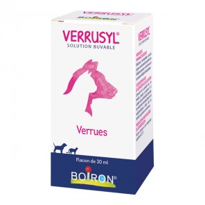 Boiron Verrusyl verrues chien chat 30ml