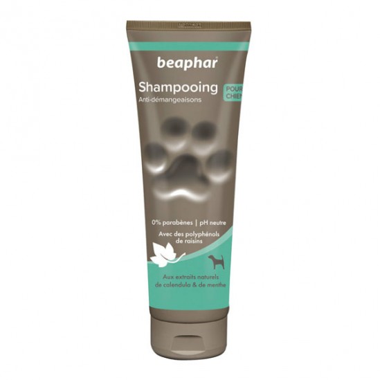 Beaphar Shampooing anti démangeaisons chien 250ml Beaphar Shampooing anti démangeaisons chien 250ml