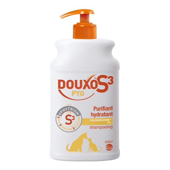 Douxo S3 Pyo shampooing chien et chat 200ml Douxo S3 Pyo shampooing chien et chat 200ml