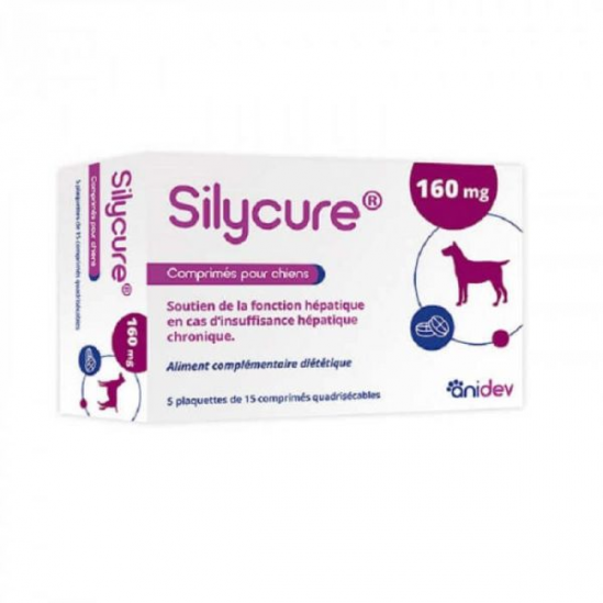 Anidev Silycure 160mg pour chien 75 comprimés
